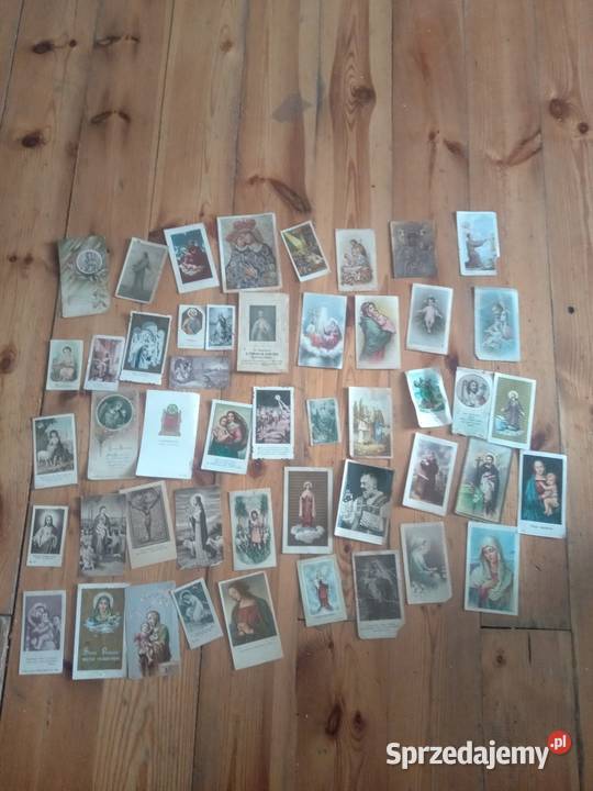 Kolekcja obrazki kolędowe lata 3040 sprzedam