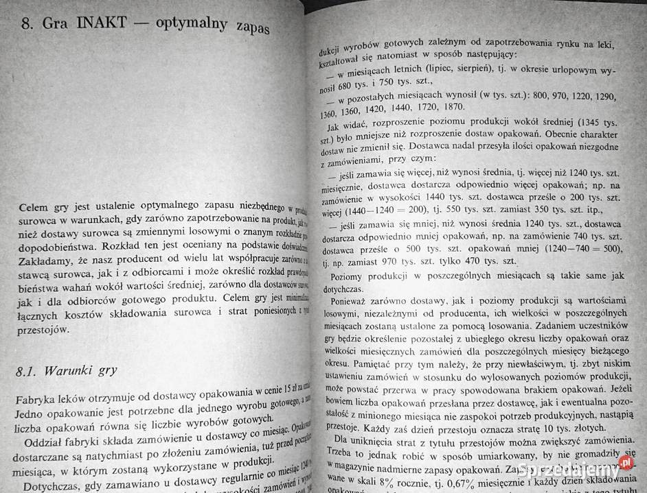 Ekonomiczne gry decyzyjne Mieczysław Lesz Chełm