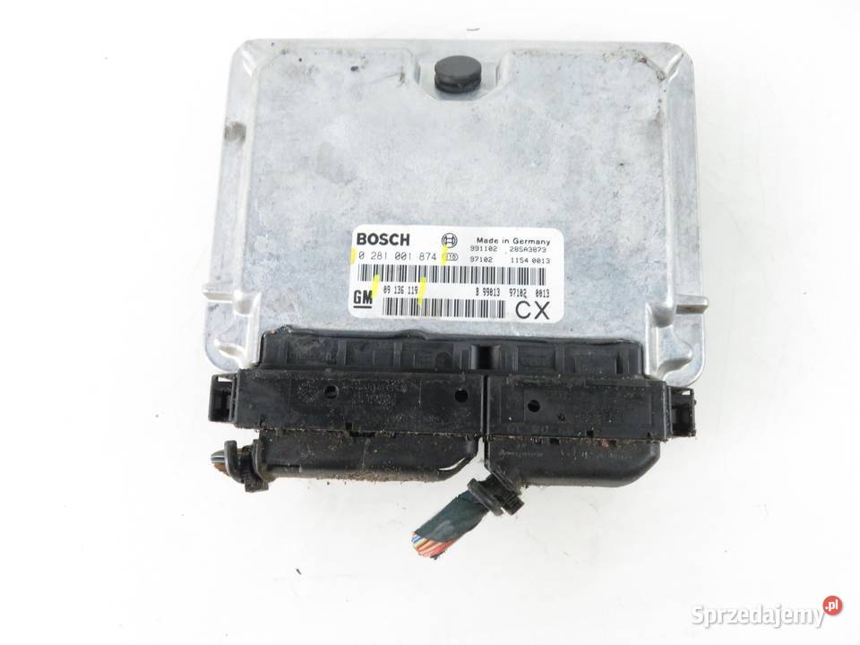 STEROWNIK OPEL VECTRA B 20 DTI 16V 0281001874