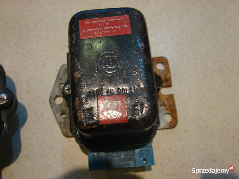 Zestaw 5 regulator napięcia Fiat126p Fiat 125 Starogard Gdański