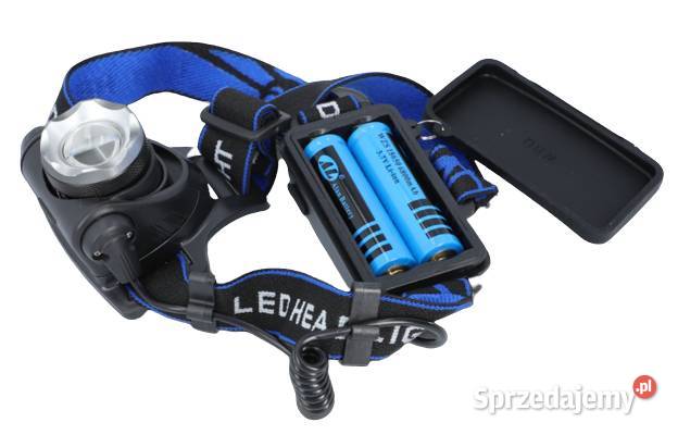 Latarka Czołowa na Głowe z Akumulatorem do Ostrowy nad Okszą sprzedam