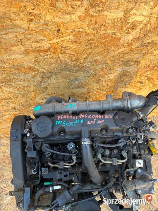 PEUGEOT 206 20HDI 90 RHY 240 PRZEBIEG SILNIK wielkopolskie Słowikowo sprzedam
