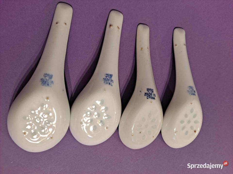 Łyżki porcelanowe chińskie 6 sztuk Kraków