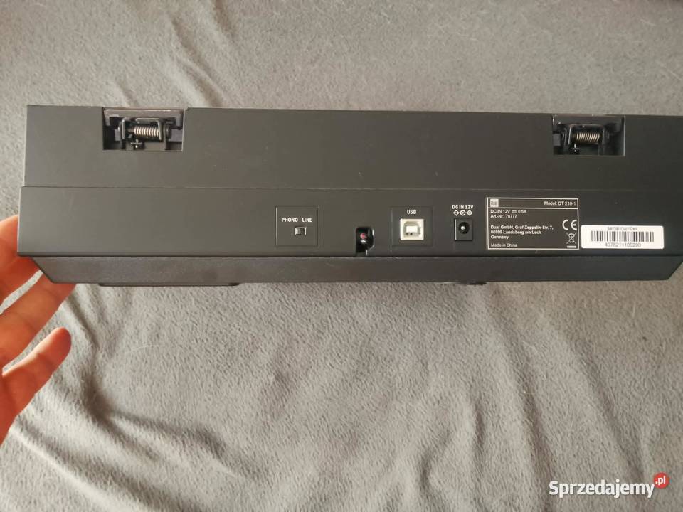 Gramofon Dual DT 210 z wejściem USB OPIS Gramofony Legnica