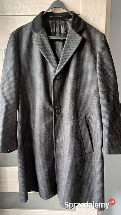 Karl Lagerfeld Płaszcz Męski WEŁNA XXXL 58 Rozmiar 3XL
