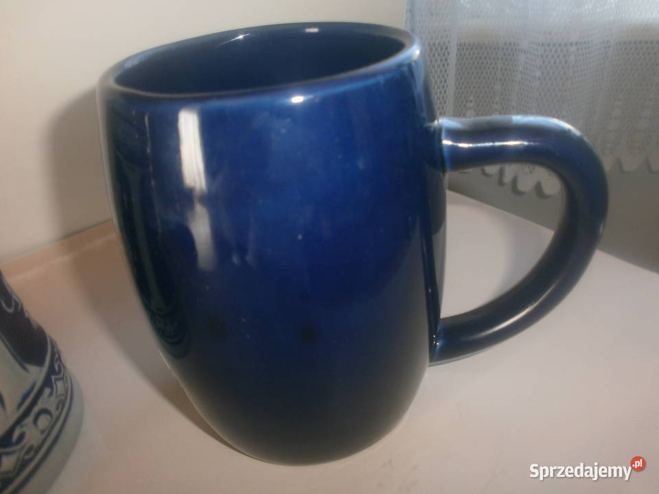 kobalt kufel do piwa Niemieckie Zielona Góra