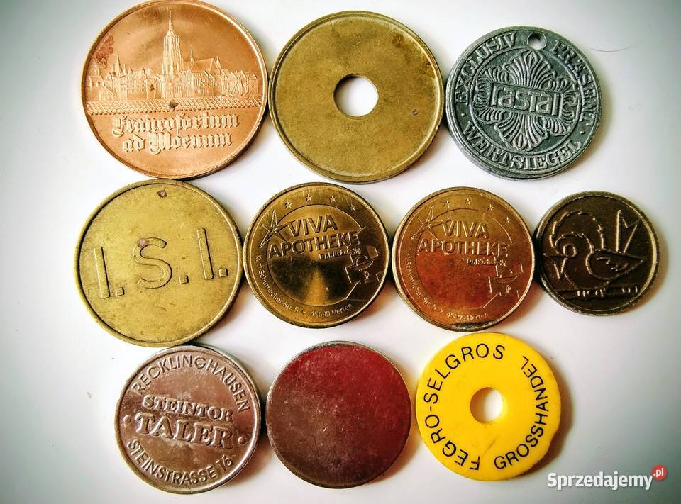 Żetony kolekcjonerskie śląskie Żory sprzedam