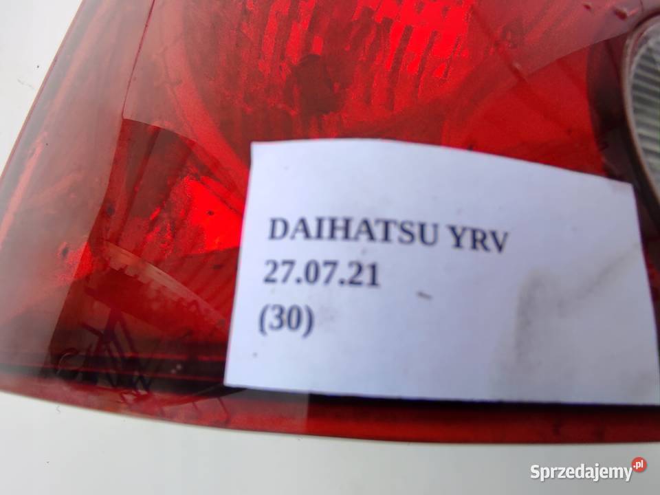 LAMPA TYŁ TYLNA LEWA DAIHATSU YRV wielkopolskie Nowy Tomyśl