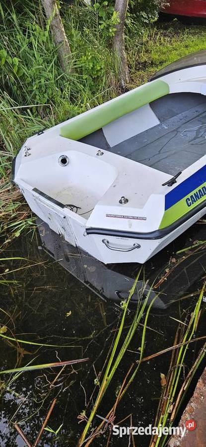 Ładnaw pełni sprawna CanadaŁódka łódź motorówka Barlinek