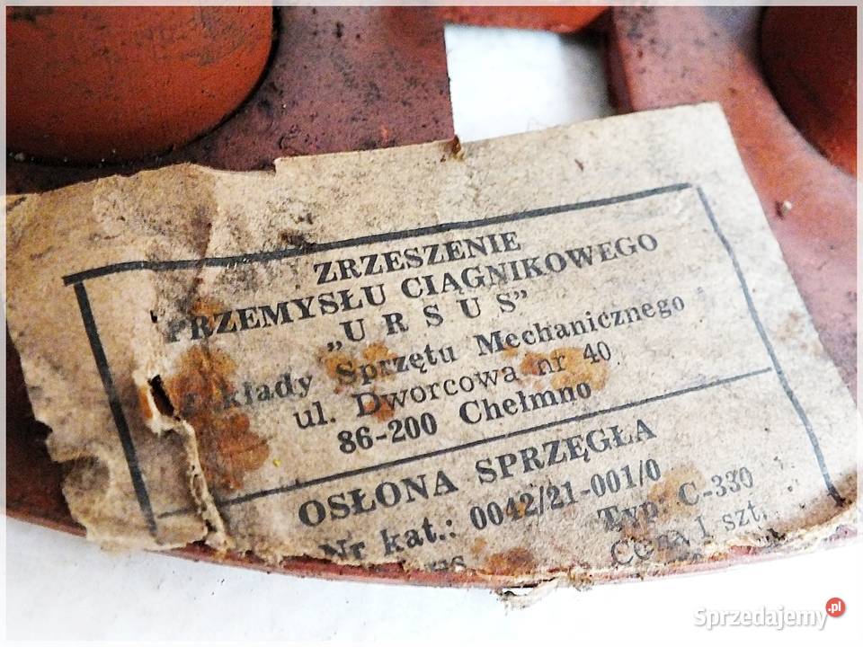 Osłona sprzęgła URSUS C330 wózek widłowy RAK lubuskie Żary