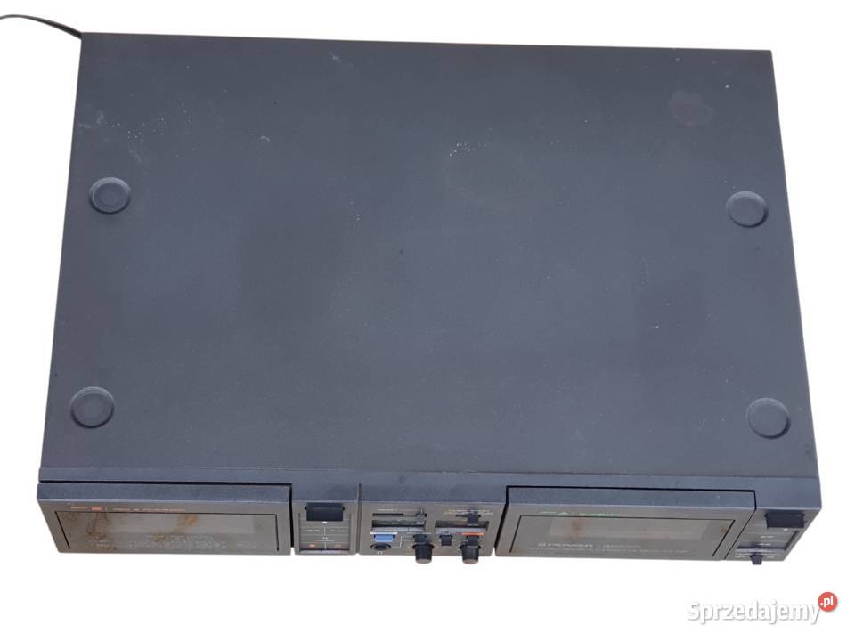 Stary Pioneer CT05 magnetofon dwukasetowy Made Cieszyn sprzedam
