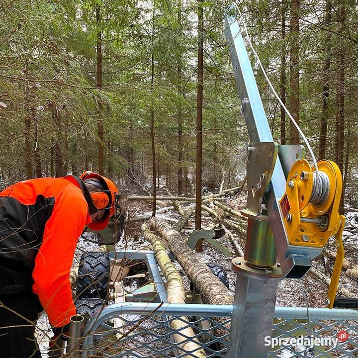 Przyczepa leśna z wywrotem ATV PRO Pozostałe mazowieckie