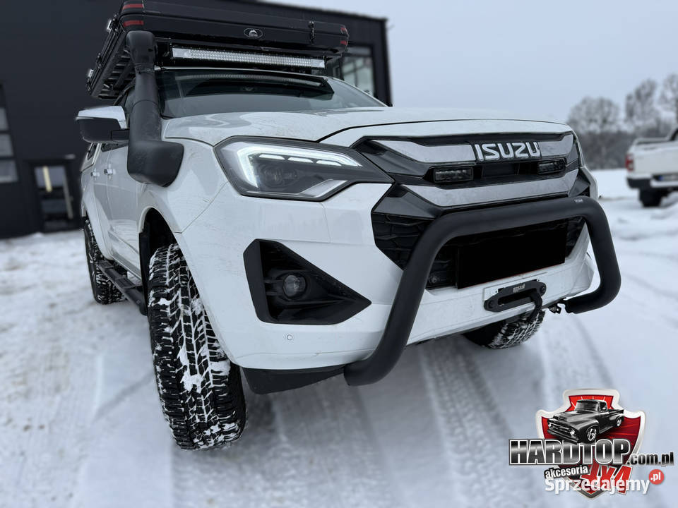 Orurowanie przednie bez poprzeczki CZARNE Isuzu warmińsko-mazurskie Pasłęk