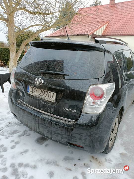 Toyota Verso 18 gaz 2009 podgrzewane fotele kujawsko-pomorskie Bydgoszcz