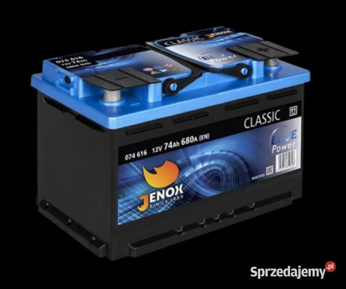 Akumulator Jenox Classic 74Ah 680A R074616AB osobowe
