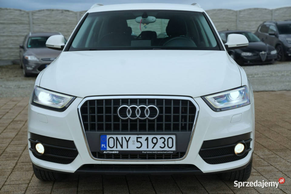 Audi Q3 BIXENON LED parktonik NAWI alusy 17 centralny zamek Otmuchów