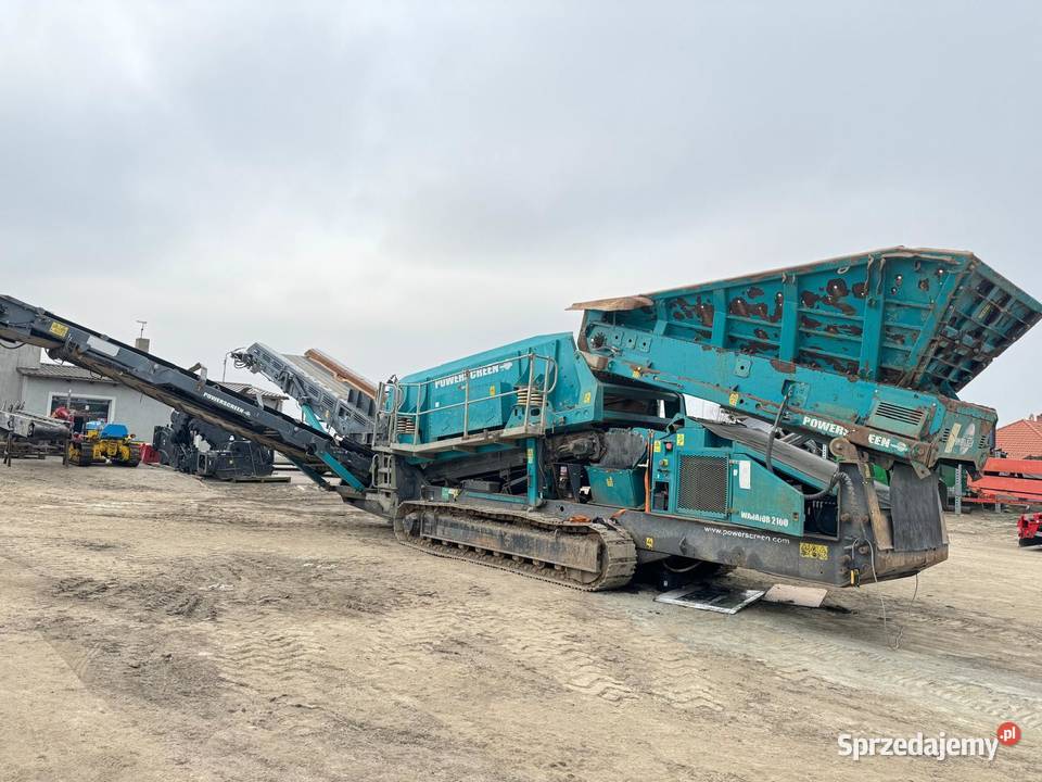 Powerscreen Warrior 2100X Mobilny przesiewacz Kołodziejewo