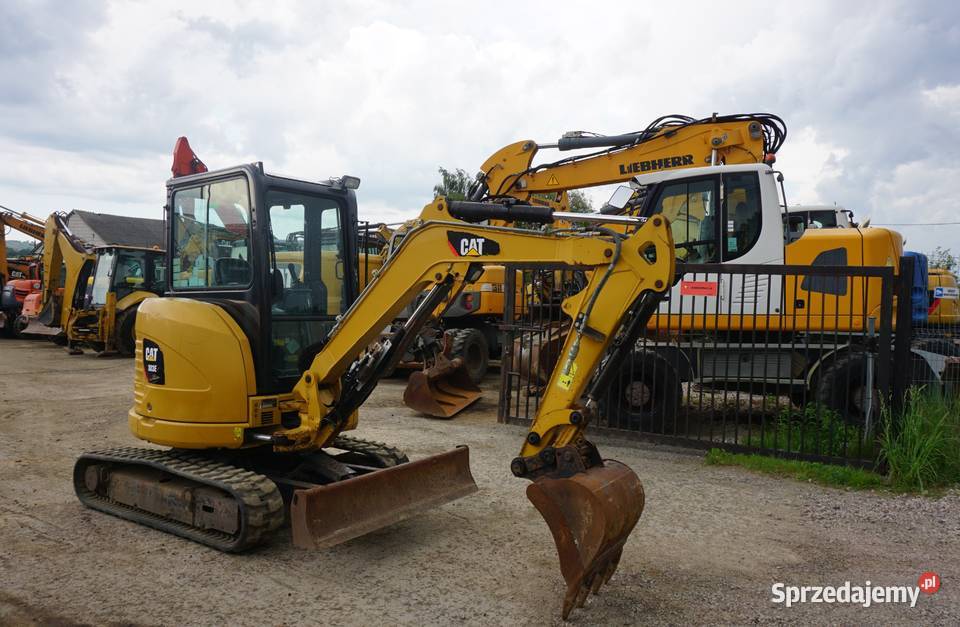 Minikoparka CAT 303 E 2017 Jeziorko sprzedam