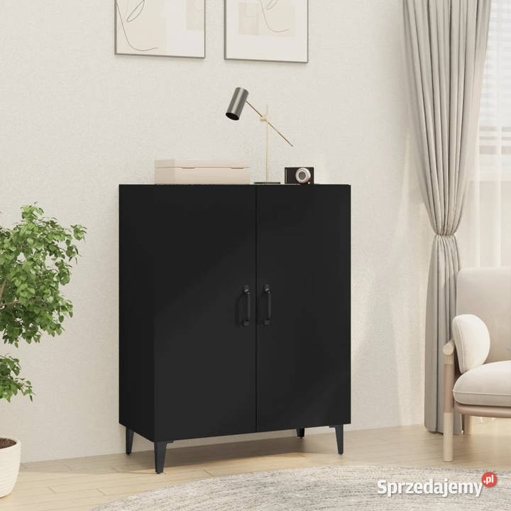 Szafka czarna 70x34x90 materiał drewnopochodny Warszawa sprzedam