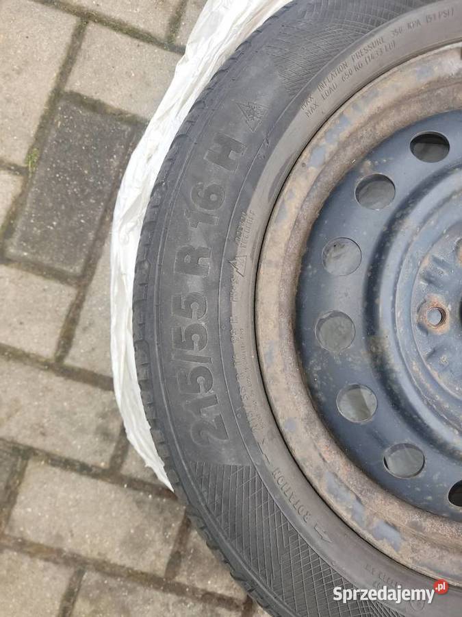 Toyota Corolla verso opony felgi 21555 R16 0912 Samochodowe wielkopolskie Nowy Tomyśl