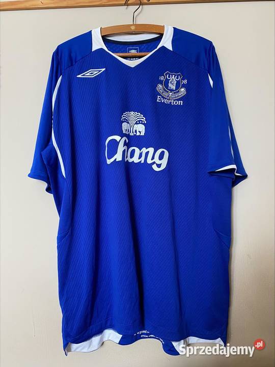 Vintage EVERTON FC 2008 2009 Umbro XXL UNIKAT Wrocław