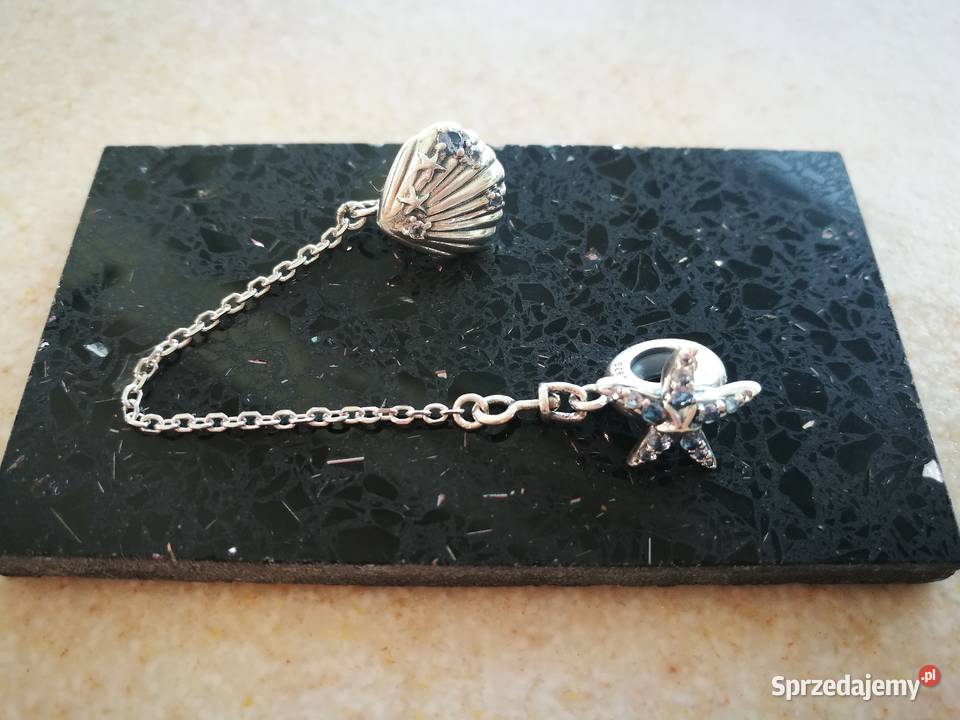 Pandora Charrm łańcuszek koralik muszla Warszawa