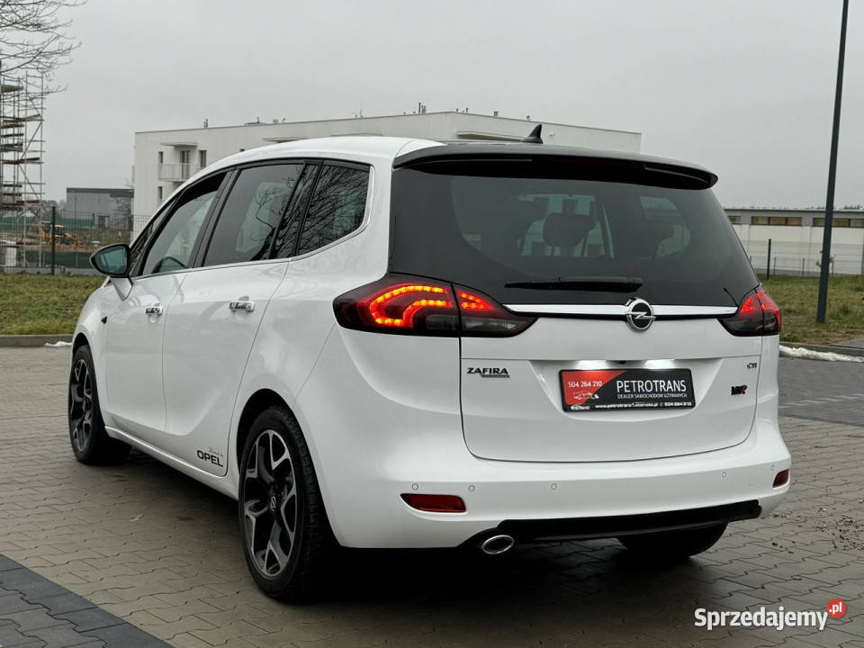 Opel Zafira 20 CDTI 165 LED 7 OSOBOWY Nawigacja komputer pokładowy Mrągowo sprzedam