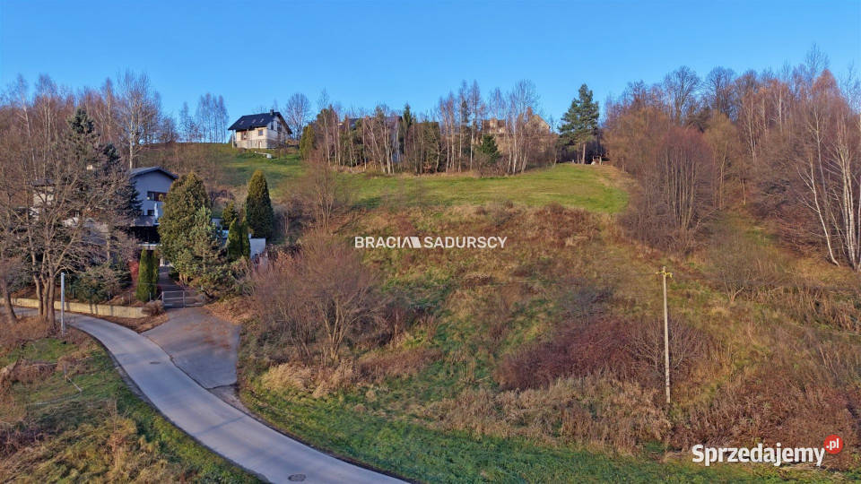 sprzedaży działki 2253m2 Głogoczów 58m sprzedam