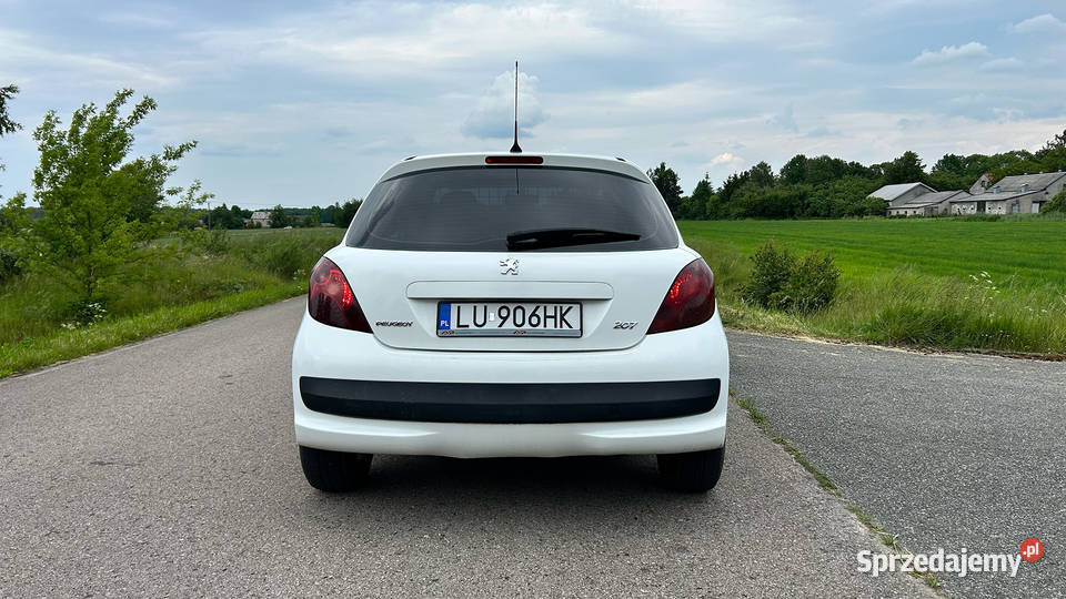 Peugeot 207 van 14 HDI Vat1 klimatyzacja faktura Mińsk Mazowiecki sprzedam