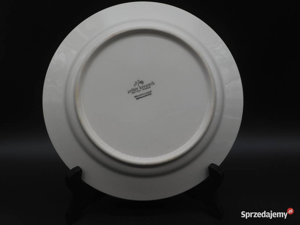 Talerz ceramiczny Zeller Keramik z motywem misia wielkopolskie Raszków