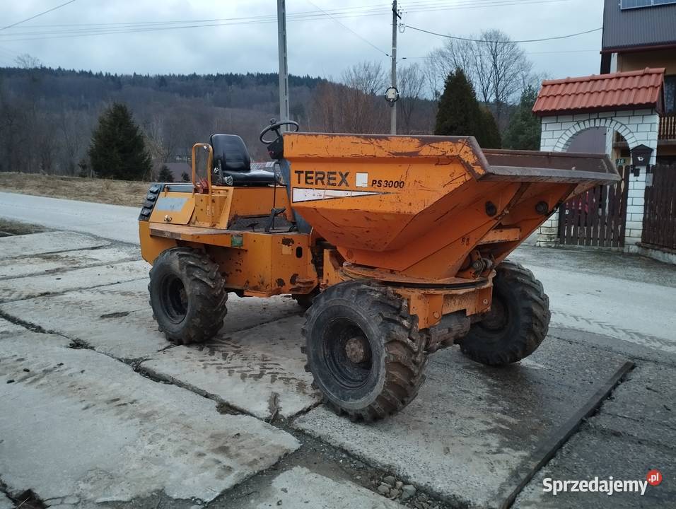 wozidło budowlane trzy 3 tony obrotowe benford małopolskie Sucha Beskidzka