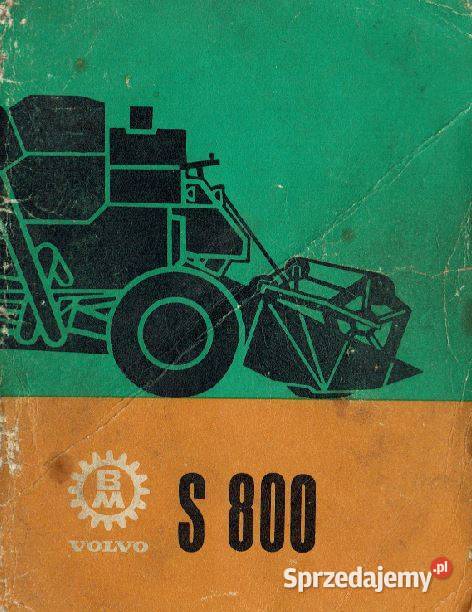 VOLVO s800 kombajn instrukcja obsługi naprawy motoryzacja, transport świętokrzyskie Kielce
