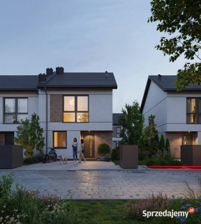 Nowoczesny dom 4 pokoje ogród miejsca postojowe 2 piętra Sochaczew