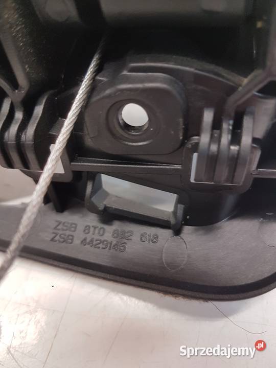 CIĘGNO FOTELA PRAWE AUDI A5 8T0881634A 8T0882618 Poduszki powietrzne Przystajń