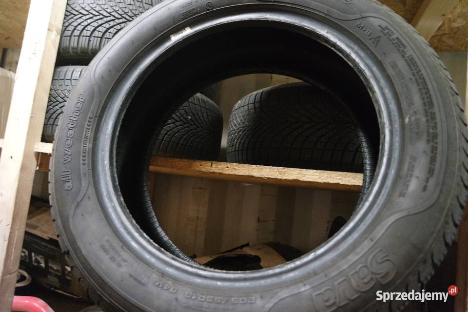 Komplet opon wielosezonowych 20555 R16 SAVA All Samochodowe Poznań sprzedam