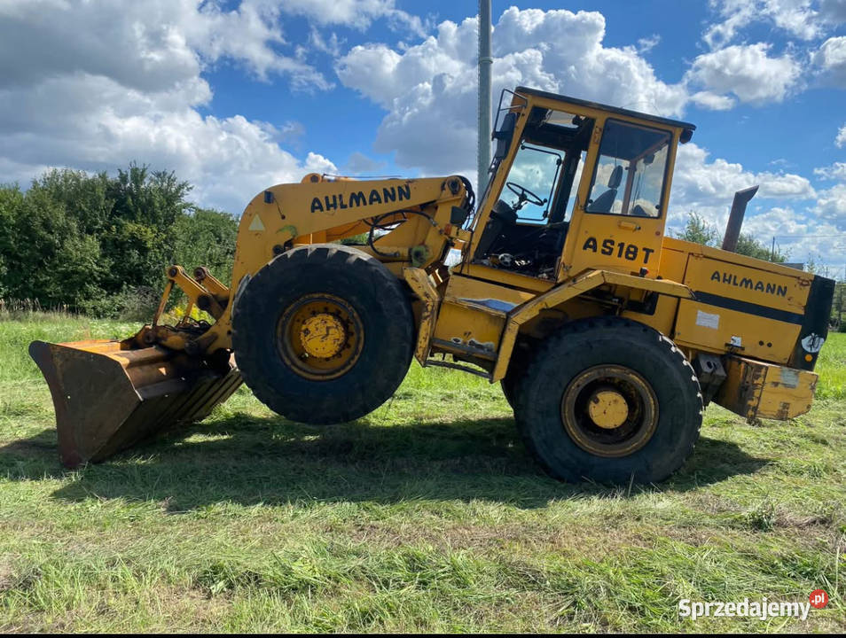 Ahlmann AS18 T Rok produkcji 1996 Koparko ładowarki
