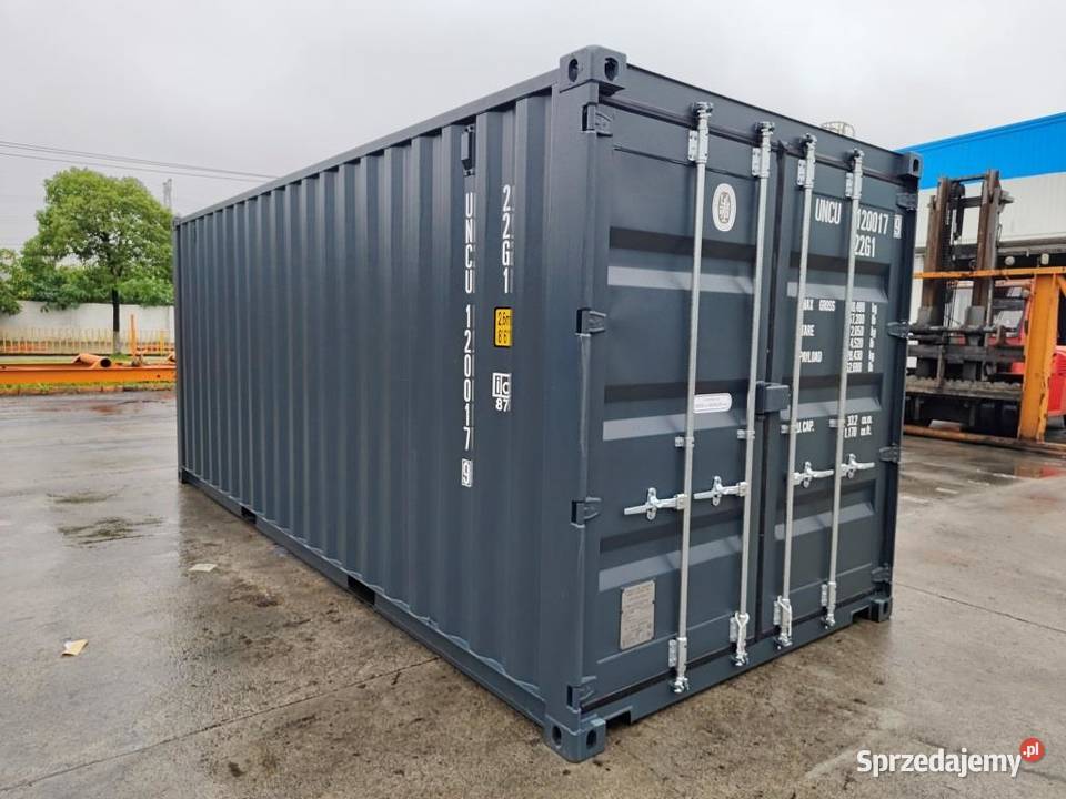 Kontener 20DV OW nowy RAL7016 RAL7031 Gdańsk sprzedam