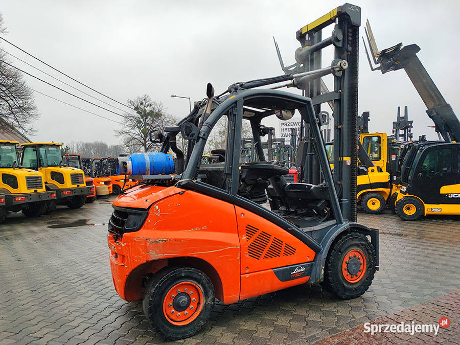Wózek widłowy Linde H50T02 5 ton duplex 5 m 2015 Wózki widłowe
