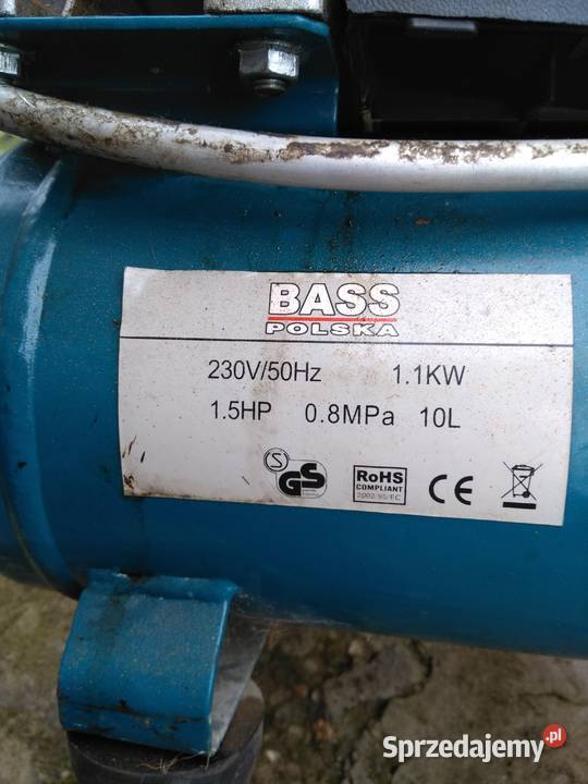 Kompresor olejowy sprężarka 10 l
