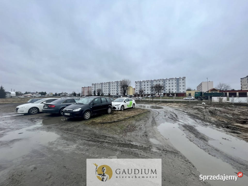 Działka na wynajem w centrum Starogardu asfalt Starogard Gdański