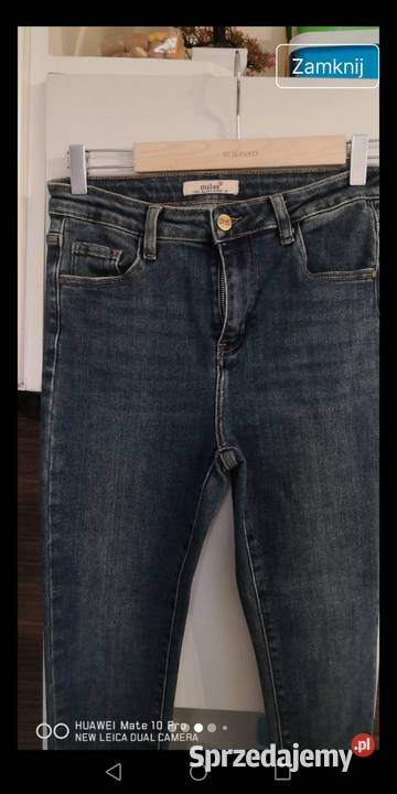 Spodnie damskie jeansowe Moszczenica sprzedam