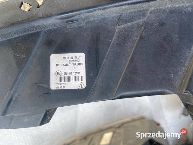 Reflektor Kier Renault T GAMA RANGE 7482251331 Maszewo