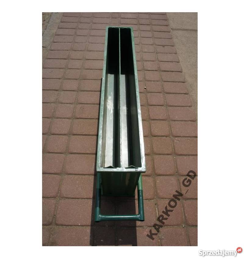 Forma stalowa do krawężnik obrzeża chodnikowe Golub-Dobrzyń