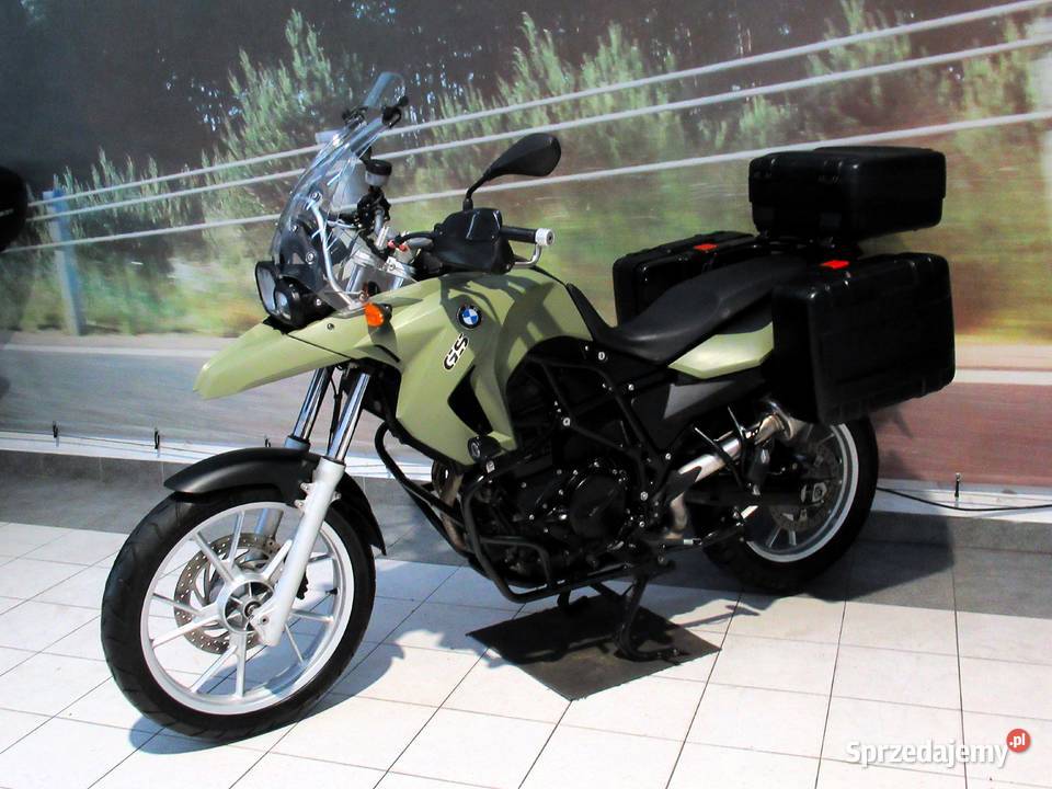 BMW F650 GS kpl kufrów Vario grzane manetki Kutno