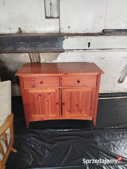 Komoda drewniana stoliki drewaniane
