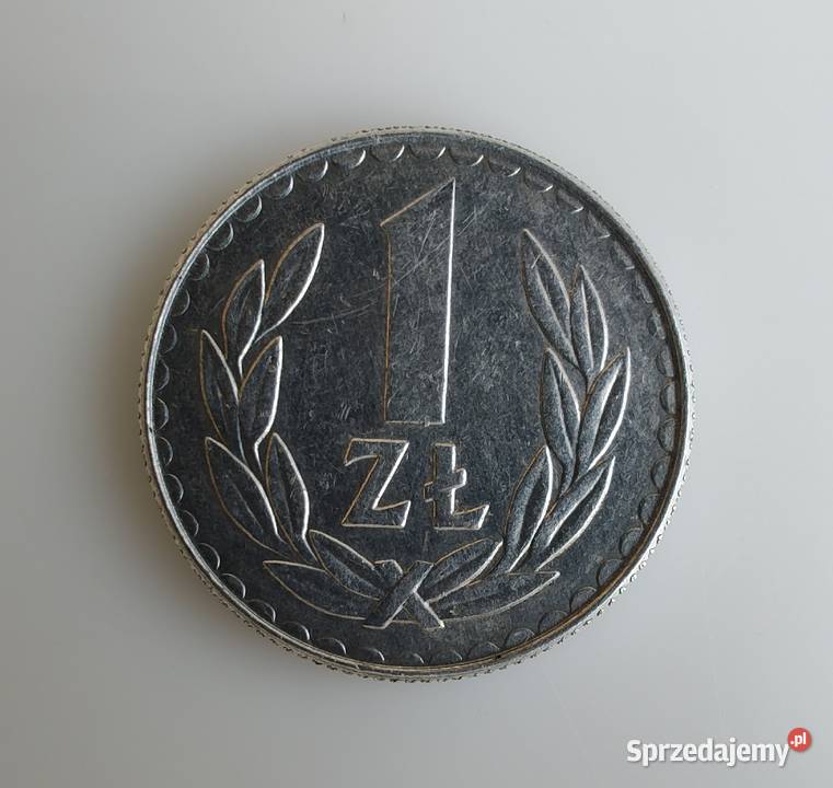 Moneta obiegowa 1 zł AL 1988
