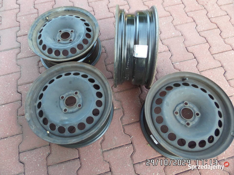 felgi stalowe 15 do Opel Corsa Średnica 15" Zabrze sprzedam