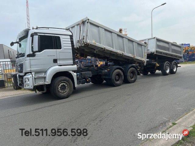 Wywrotka 3 stronna wywrotka 6x4 Man Warszawa