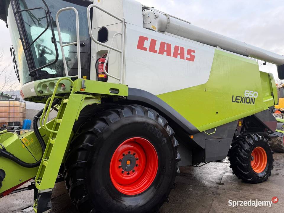 Kombajn Claas Lexion 650 heder V750 pro 2011 w