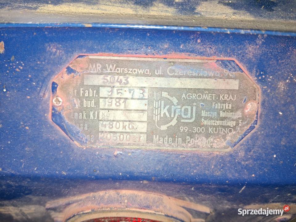 Siewnik poznaniak nieuszkodzony Rychłocice